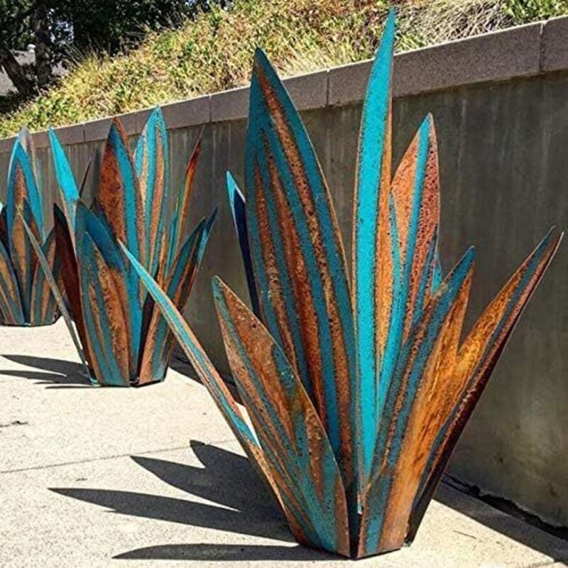 foto del prodotto statua di gufo da giardino alimentata ad energia solare, 10 luci a led, ornamenti per cortile, prato, primavera, pasqua, decorazioni per interni ed esterni, 10x6 pollici