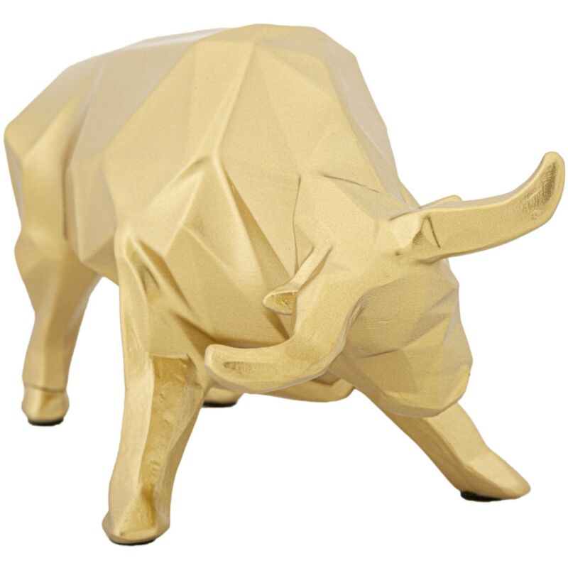 foto del prodotto statua toro decorativo 19,5x9,9x10,6 cm in poliresina