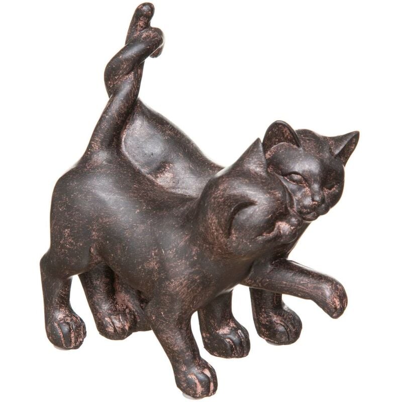 foto del prodotto statuetta in resina coppia di gattini h15cm atmosphera cr ateur d int rieur