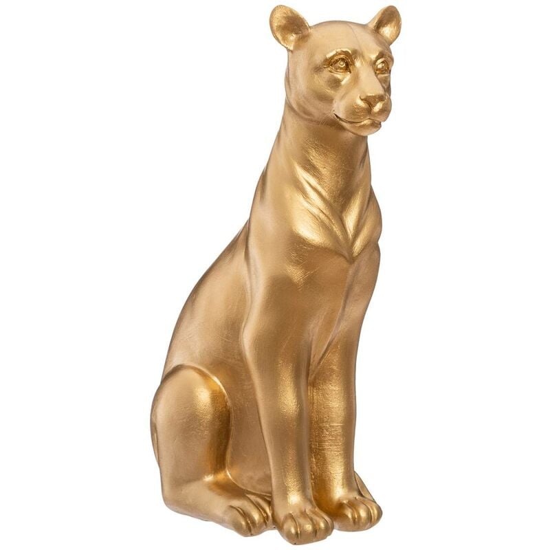 foto del prodotto statuetta pantera d oro h23cm atmosphera cr ateur d int rieur