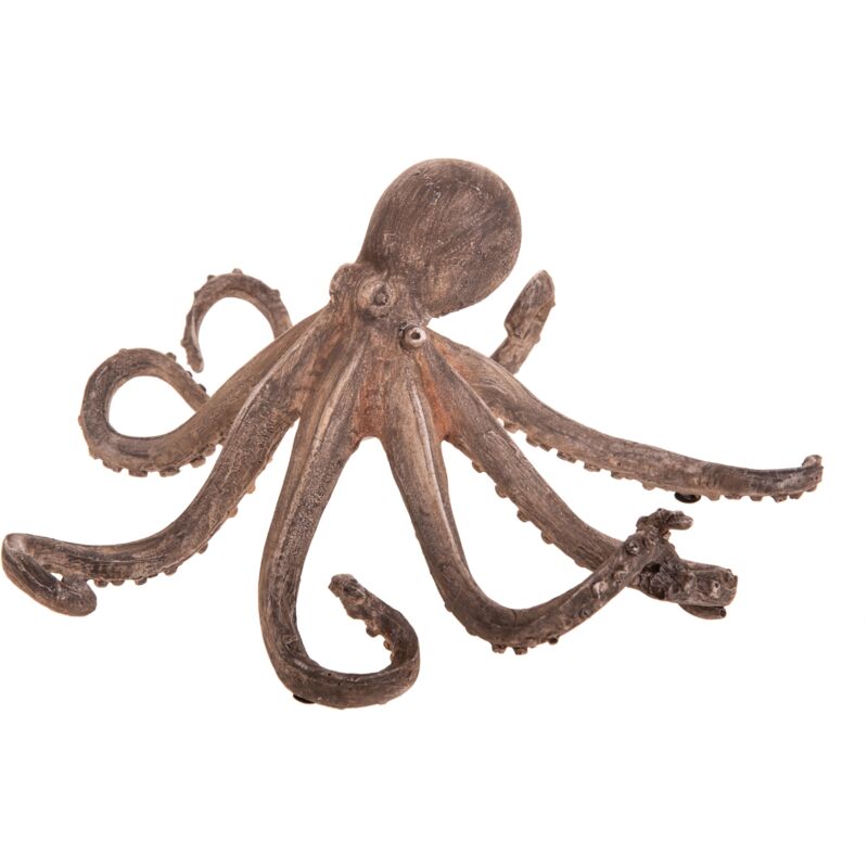 foto del prodotto statuetta polpo resina decorativa 24 cm