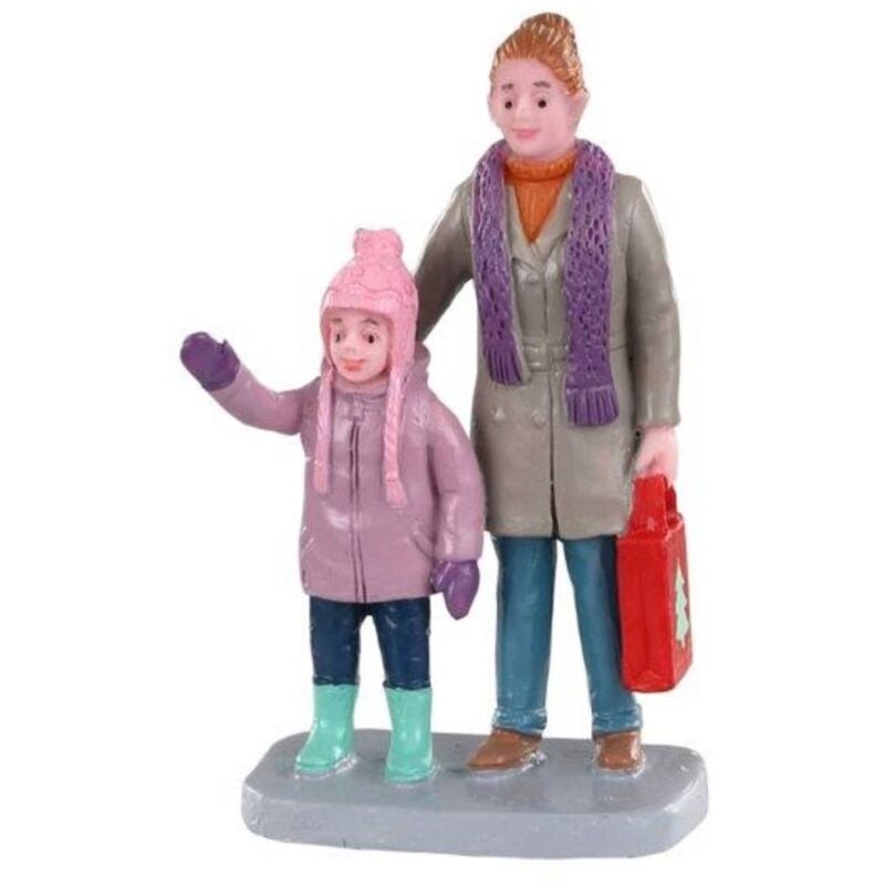 foto del prodotto statuette per villaggio di natale acquisti al mercatino di natale , in poliresina