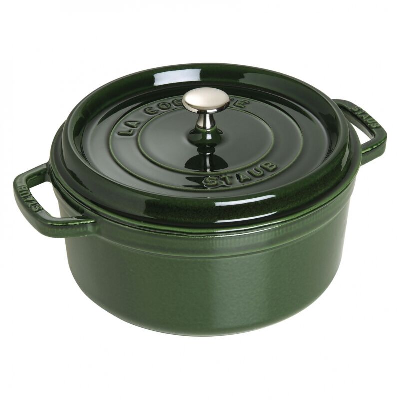 foto del prodotto staub casseruola in ghisa smaltata con coperchio, tutti i bruciatori incl. induzione, per 5 7 persone, rotonda, 28 cm, 6,70 l, 7,7 kg,