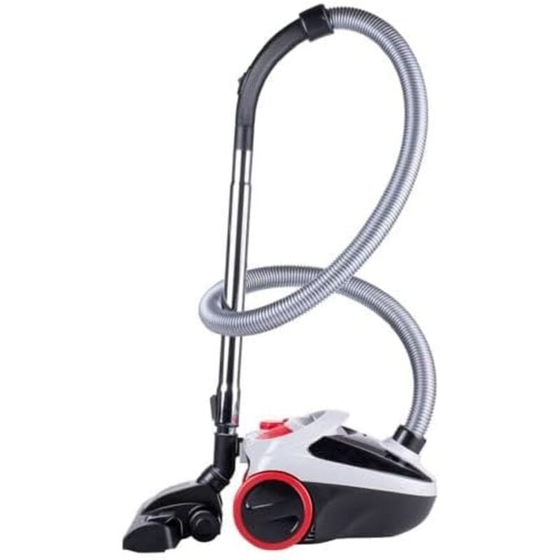 foto del prodotto staubsauger mit beutel 2.0l 800w dd2001, aspirapolvere con sacchetto, 2,0 l, 800 w, grigiorossonero, 2 liters, 80 decibeles dirt devil
