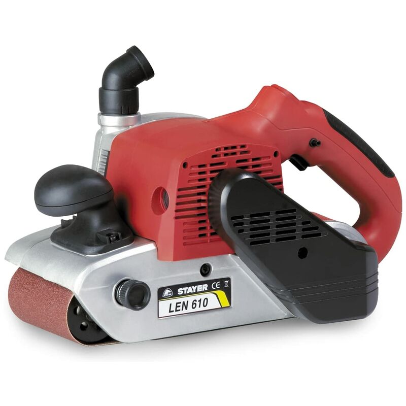 foto del prodotto stayer iberica len 610 1200w 500ml min 100x155mm lijadora de banda