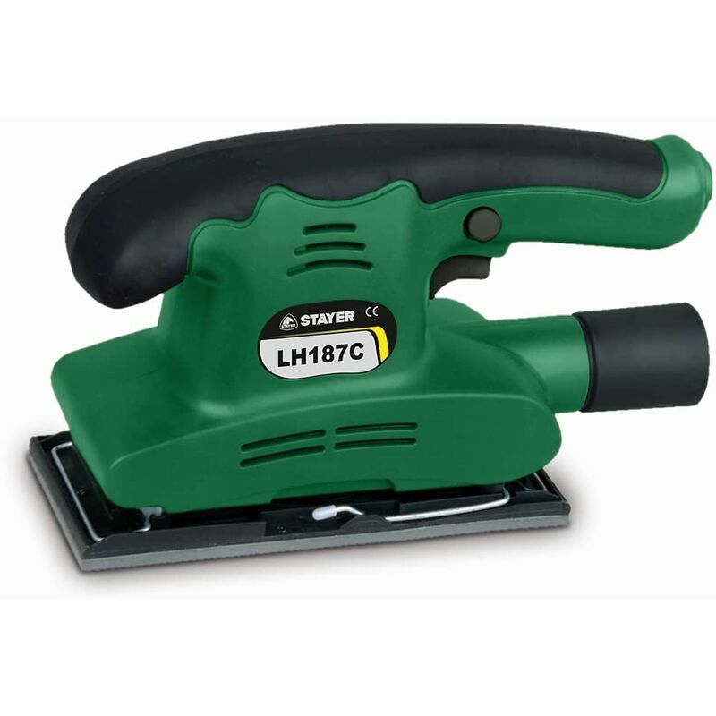 foto del prodotto stayer iberica lh 187 c 150w 187x90 mm lijadora orbital rotorbital