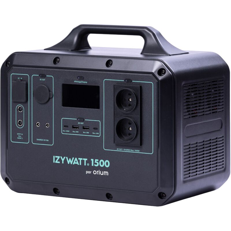foto del prodotto stazione di energia portatile izywatt 1500wh