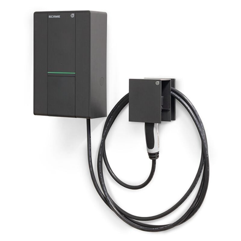 foto del prodotto stazione di ricarica wallbox scame lite 3p+n+t 32a 22kw antracite - 205.w219-u