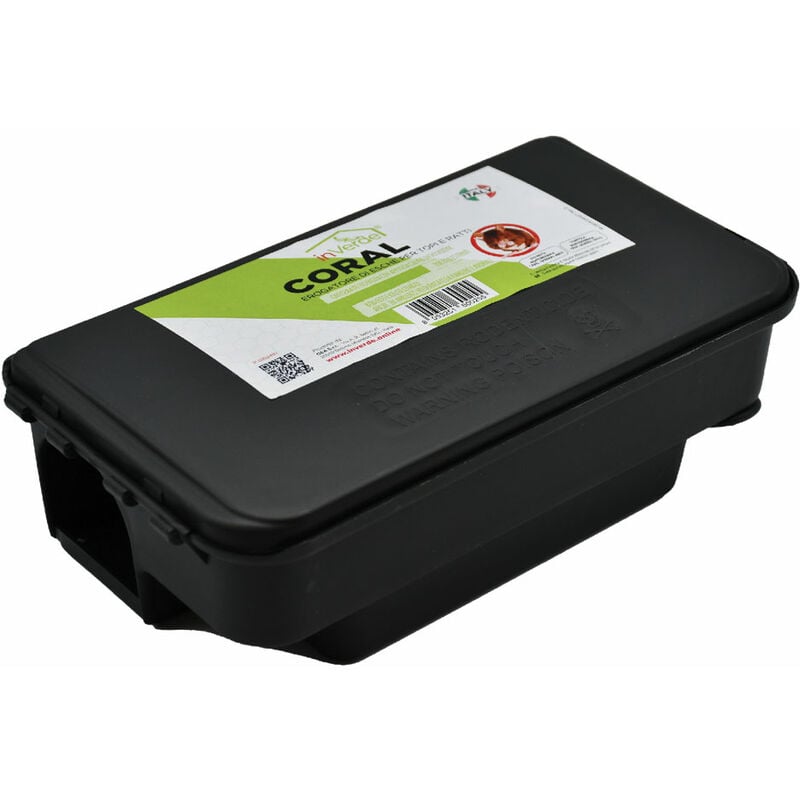 foto del prodotto stazione di sicurezza per esche rodenticide coral cm. 12,5 x 23 df 6063964
