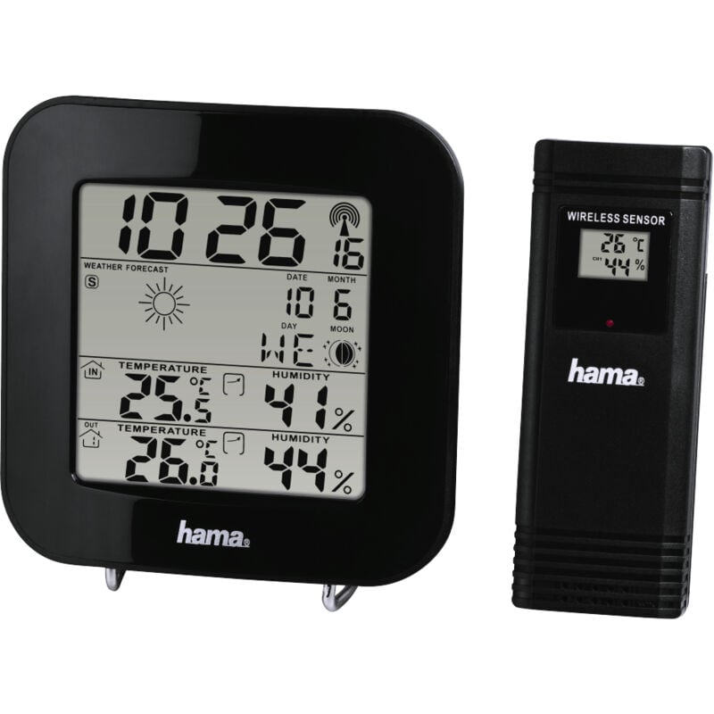 foto del prodotto stazione meteorologica hama ews 200 nera