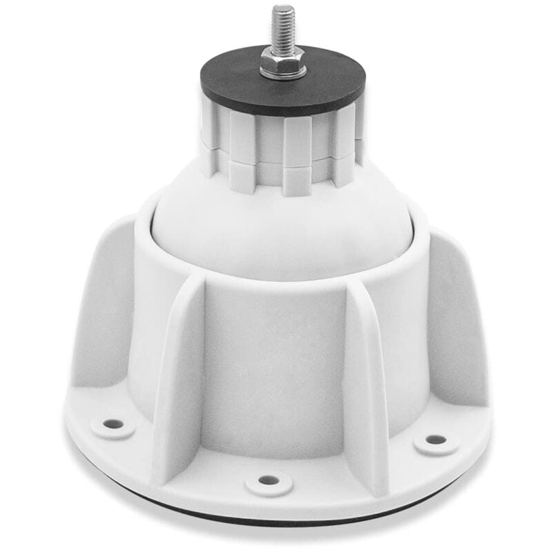 foto del prodotto steady, supporto a pavimento regolabile per unità esterne climatizzatore, ral 9016 - bianco - errecom