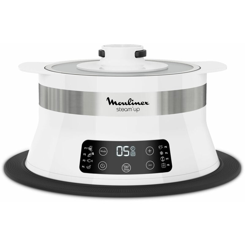 foto del prodotto steamer 0.7l 550w bianco vj504010 moulinex