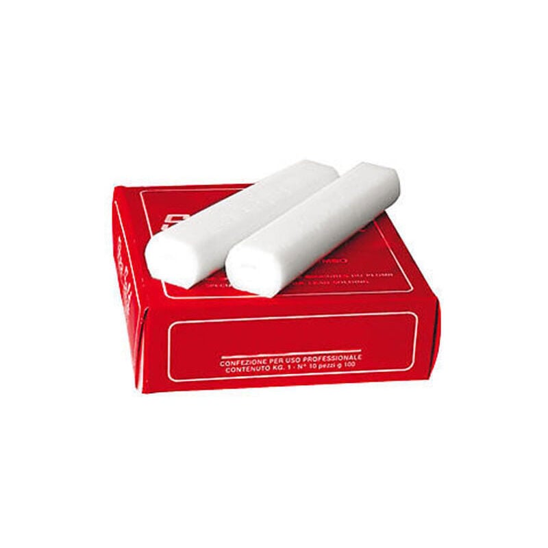 foto del prodotto stearina disossidante cera per saldare stagno piombo cf 1kg pz 10 da 100g 23298