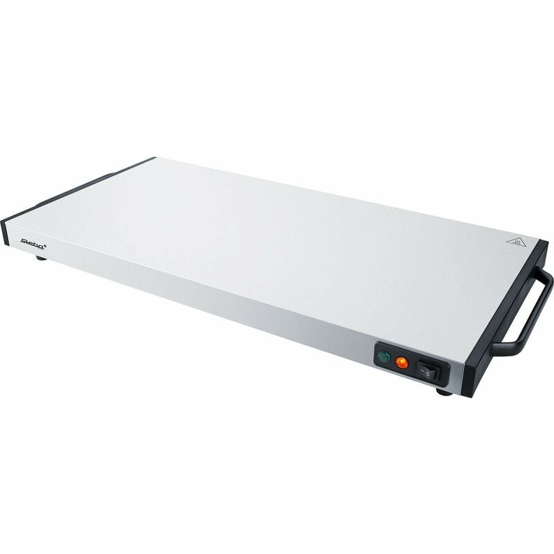 foto del prodotto steba 50.23.00 germany wp 130 piastra scaldavivande inossidabile, 1300 w, acciaio inox nero