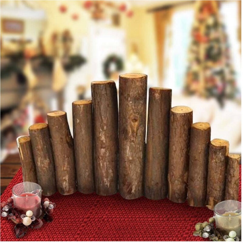 foto del prodotto steccato in legno palisade misure prodotto 26 x 45 x 5 cm decorazioni natalizie trade shop traesio