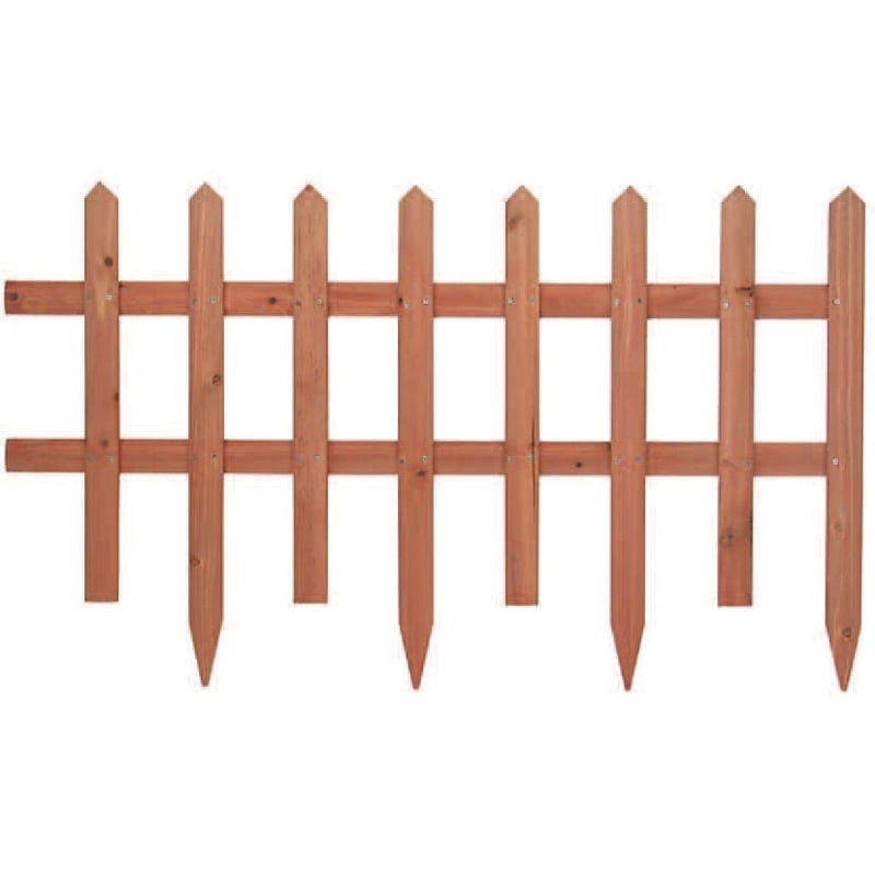 foto del prodotto steccato in legno tradizionale cm.67x3,4x42h.