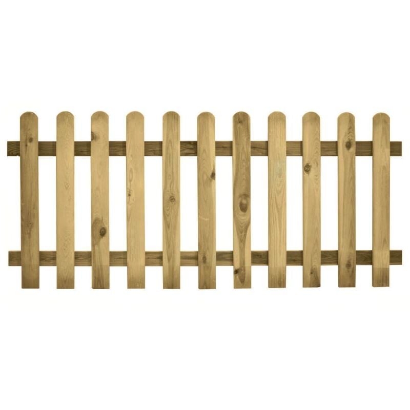 foto del prodotto steccato milano 180x80 cm pino impregnato