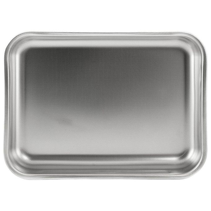 foto del prodotto steel pan piatto da portata rettangolare 30x22cm