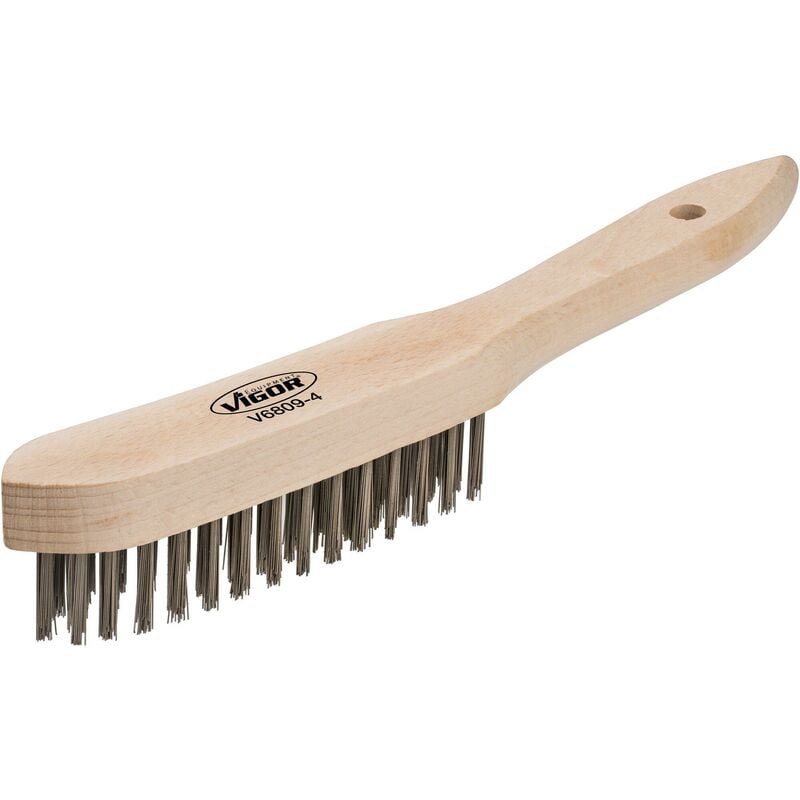 foto del prodotto steel wire brush 4 rows v6809 4