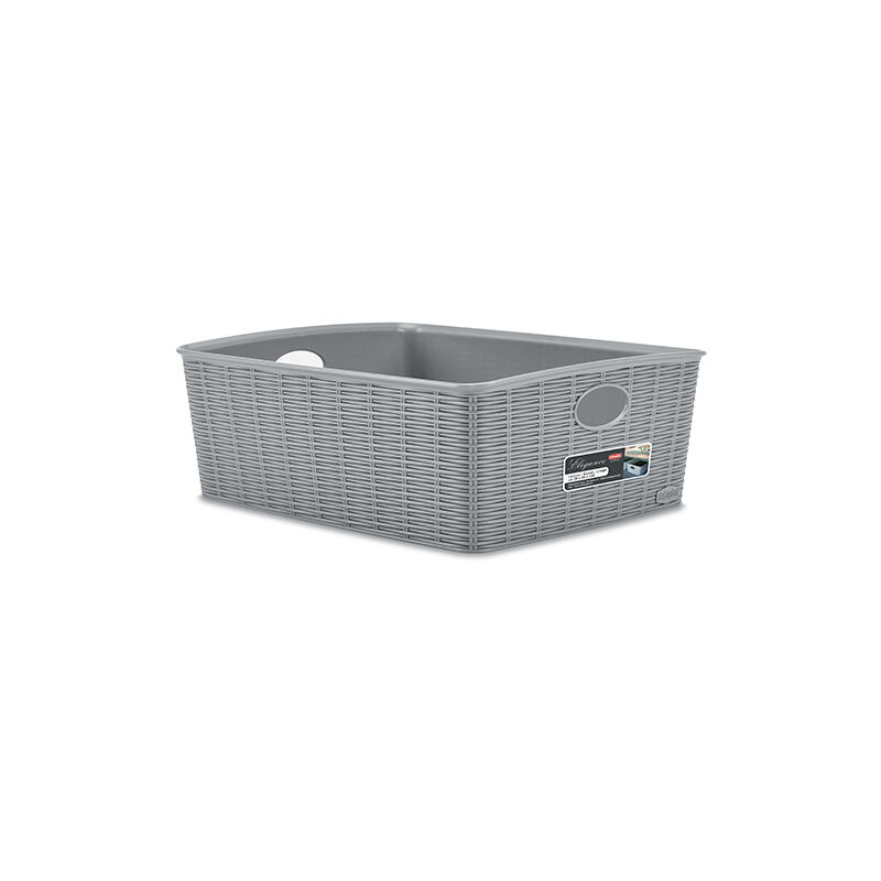 foto del prodotto stefanplast cestino elegance e stone grey
