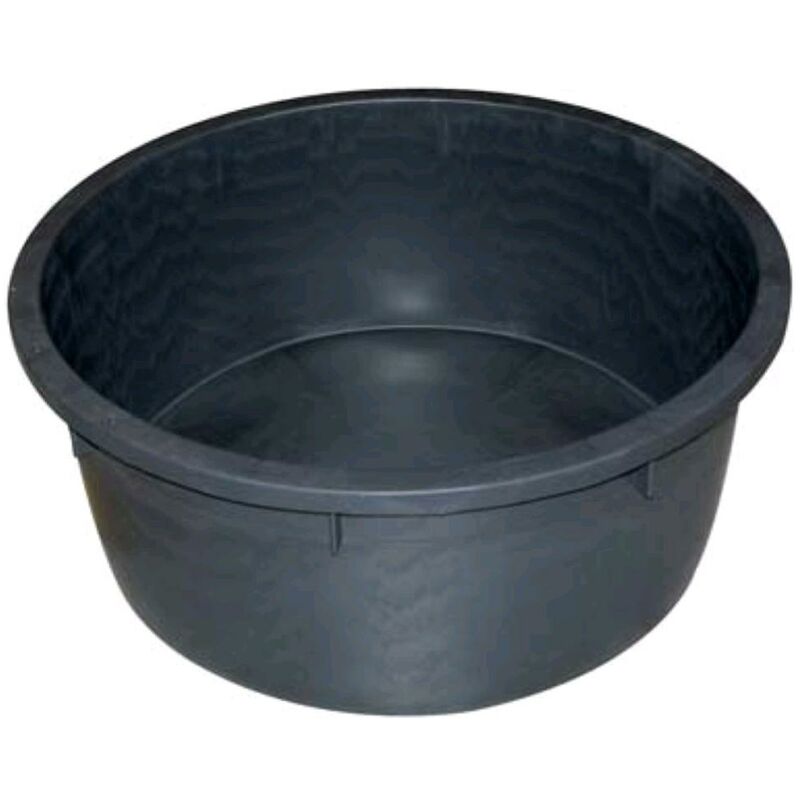 foto del prodotto stefanplast mastellone tondo nero ldpe lt 130 cm 80 h.cm 34 1 pz