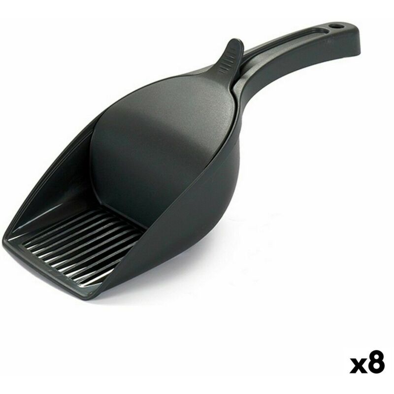 foto del prodotto stefanplast pala reclaimer antracite plastica 12 x 7 x 27, 5 cm 8 unit 