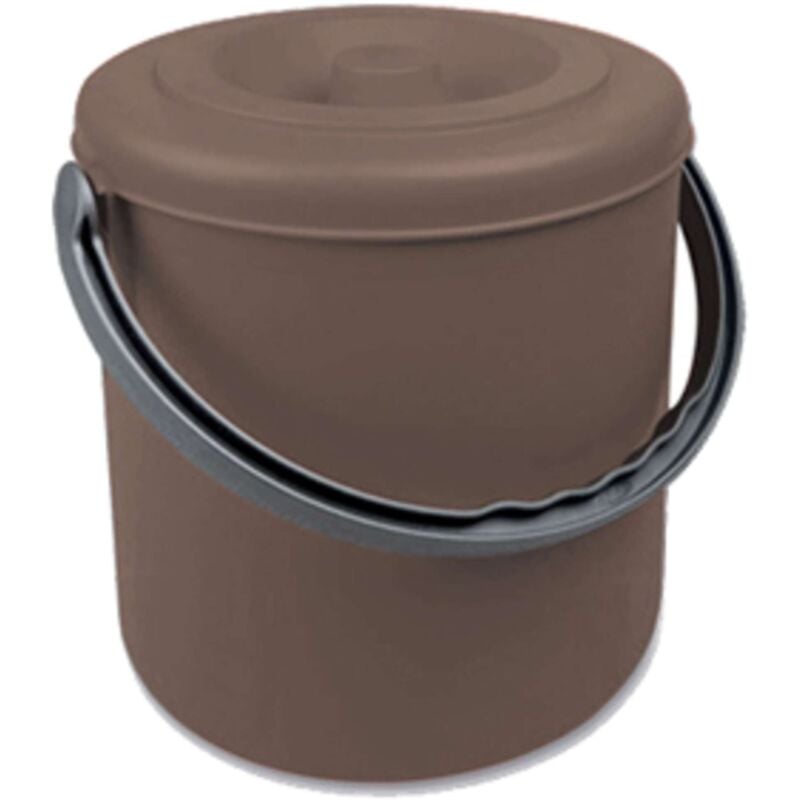 foto del prodotto stefanplast pattumiera eureka tortora
