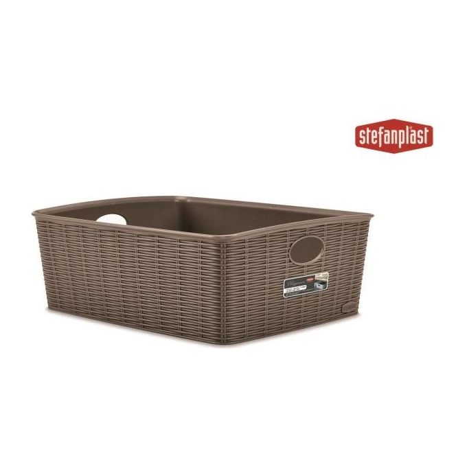 foto del prodotto stefanplast scatola elegance l cm 25x19x13 tortora