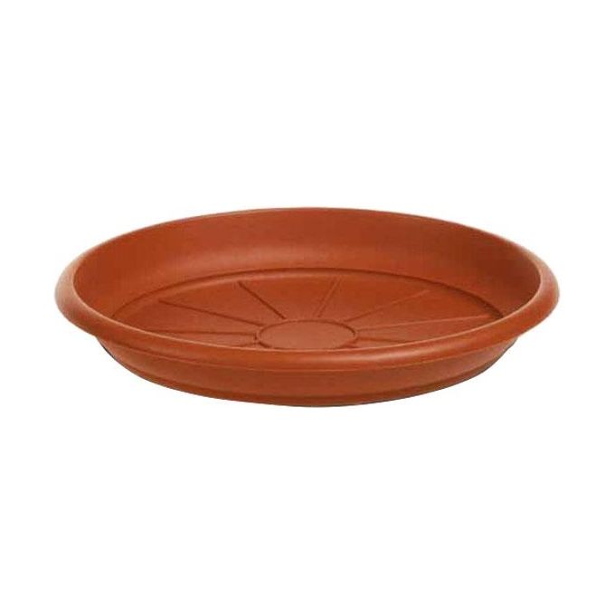 foto del prodotto stefanplast sottovaso in plastica med tondo coccio 88