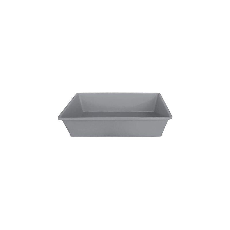 foto del prodotto stefanplast toilette x gatti aperta pp grigio cm 50x35 h.cm 12