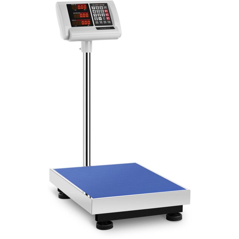 foto del prodotto steinberg armaturen bilancia a piattaforma precisa pesapacchi max. 300 kg 50 g profi 40 x 50 cm