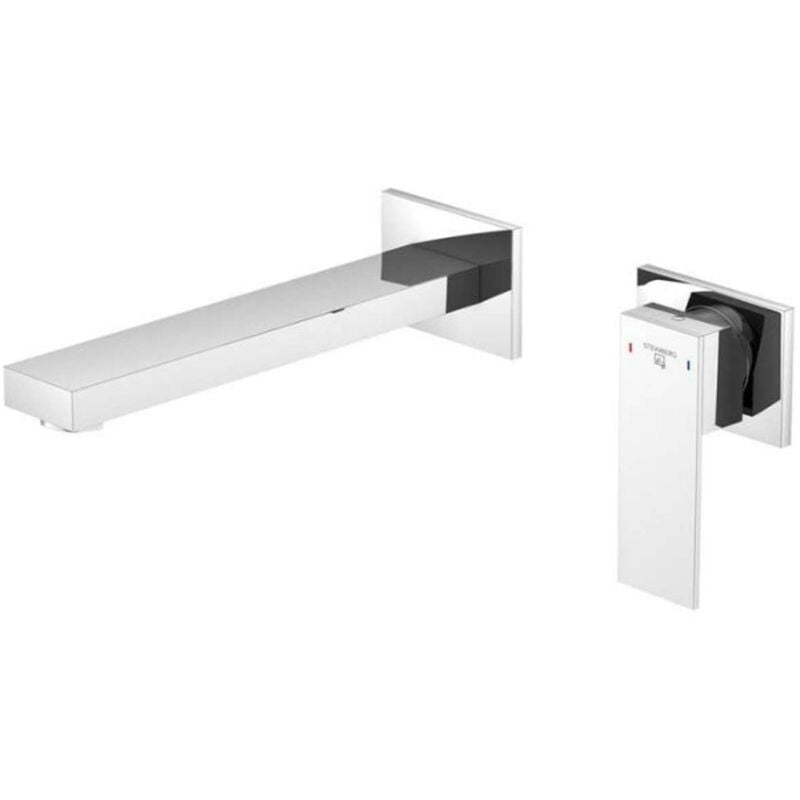 foto del prodotto steinberg armaturen steinberg 160 rubinetto ad incasso per lavabo, montaggio a 2 fori, con corpo incasso, cromo 160 1816