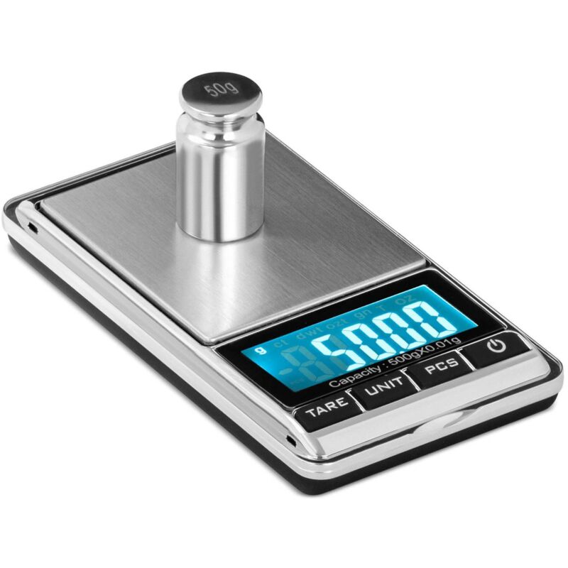 foto del prodotto steinberg systems digital pocket scale mini scale gram scale 500g accuracy 0.05g 200g 62x54mm case