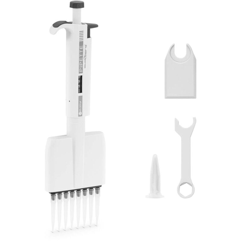 foto del prodotto steinberg systems pipetta multicanale pipetta a 8 canali per 8 puntali 0,05 0,3 ml 50 300 l 