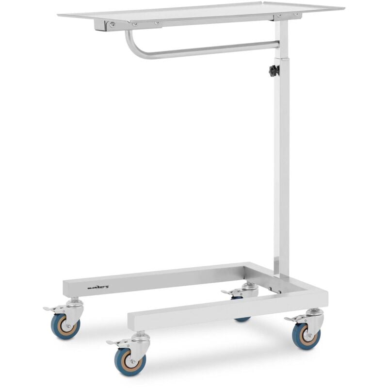 foto del prodotto steinberg systems tavolo portastrumenti 3 ruote 600 x 400 mm altezza regolabile