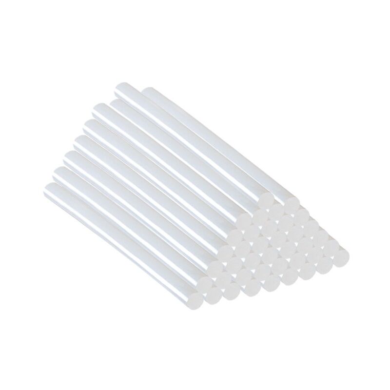 foto del prodotto steinel 084615 standard 7 mm, cartucce da 240 g, 40 stick trasparente per pistole per colla a caldo, 150 mm, 7 mm
