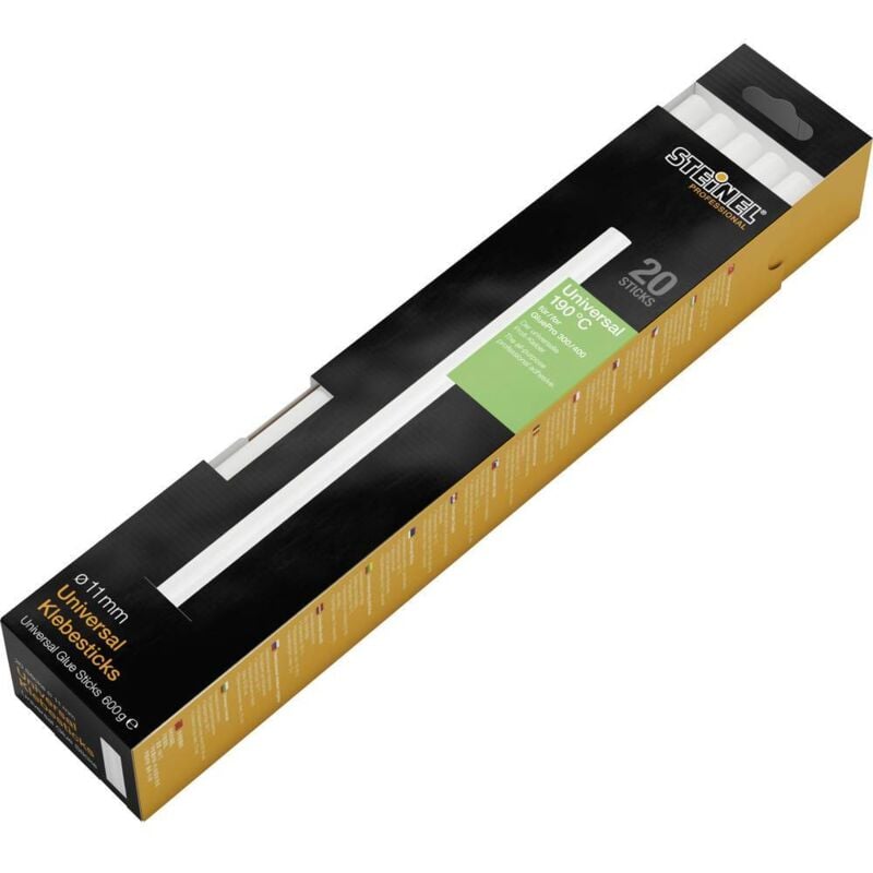 foto del prodotto steinel 110054639 stick colla a caldo 11 mm 300 mm 20 pz.