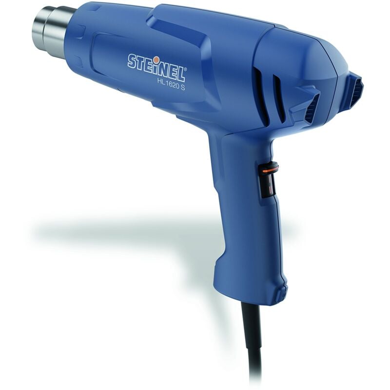 foto del prodotto steinel 351106 termo soffiatore ad aria calda hl 1620 s, 1600 w di potenza, regolabile in due stadi temperatura da 300 a 500 , volume d aria da 250