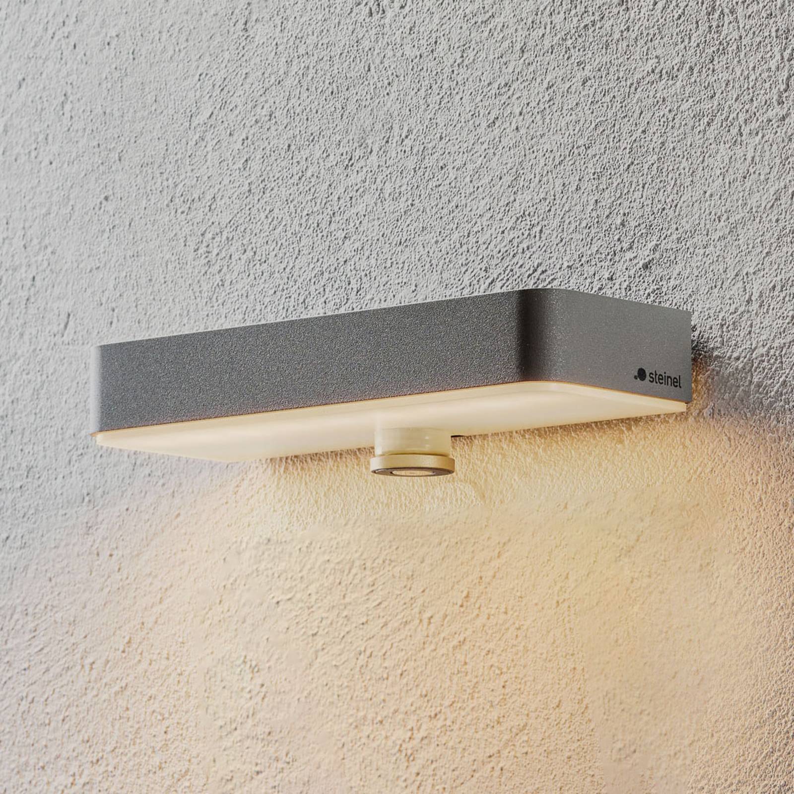 foto del prodotto steinel applique a led xsolar sol-o s, argento, sensore