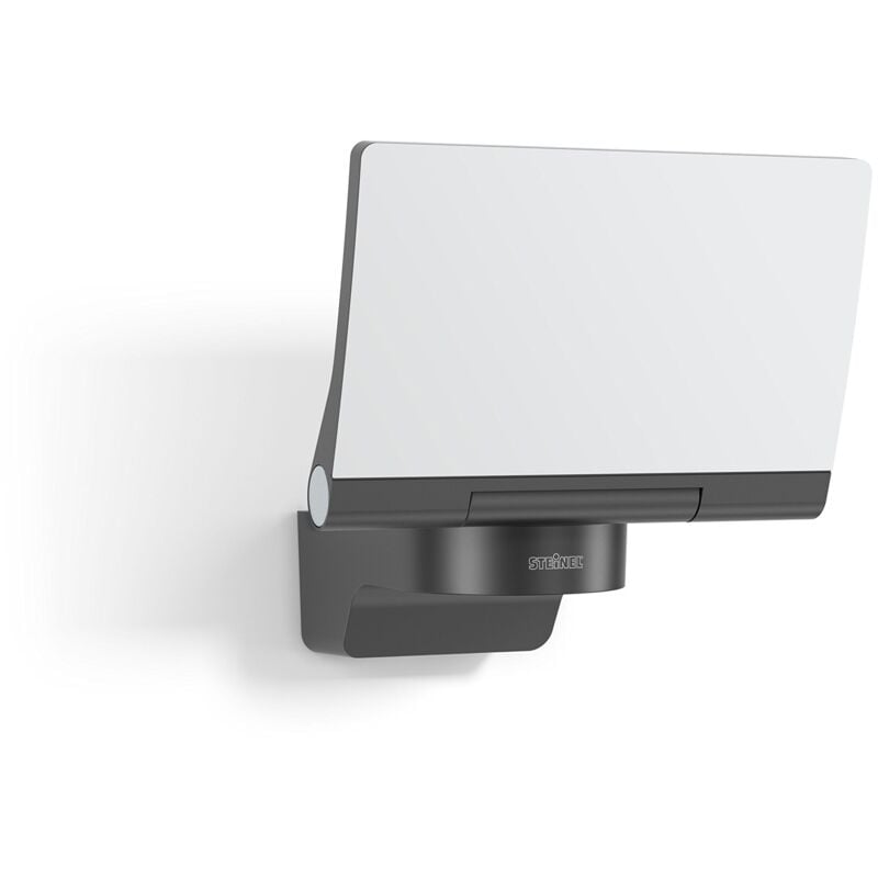 foto del prodotto steinel faretto a led xled home 2, faretto orientabile, solare, led 13,7 w, 1550 lm, per ingresso, giardino, cortile, grigio grafite 