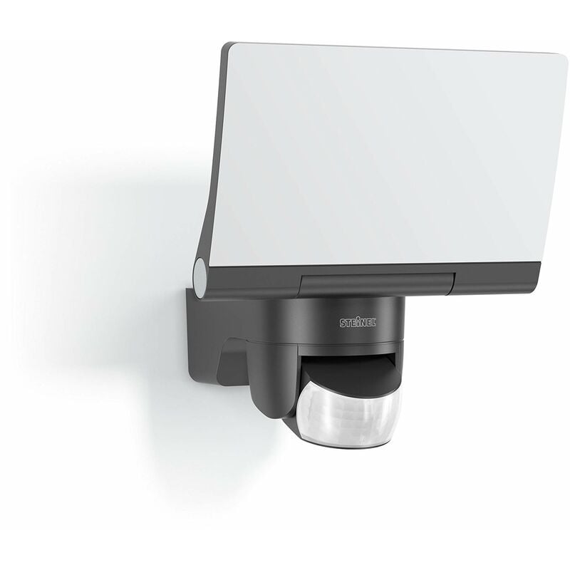 foto del prodotto steinel faretto a led xled home 2 s , pannello orientabile, 13,7 w per 1550 lm, sensore di movimento a infrarossi 140 , raggio d azione 10 m,