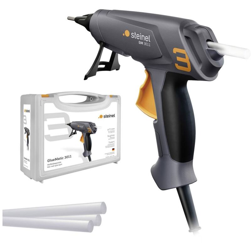 foto del prodotto steinel gluematic 3011 pistola colla a caldo incl. valigia 11 mm 45 w 1 pz.