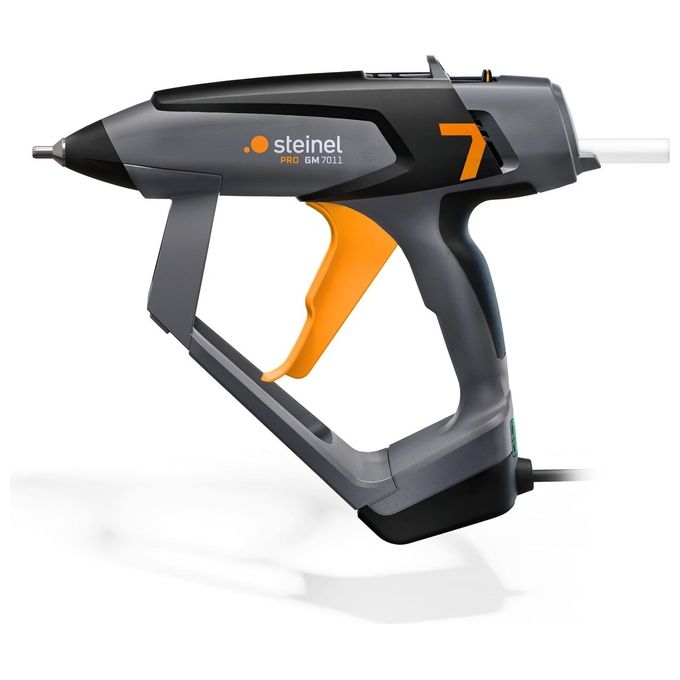 foto del prodotto steinel gluematic 7011 pistola per colla a caldo grigio, arancione 400 w