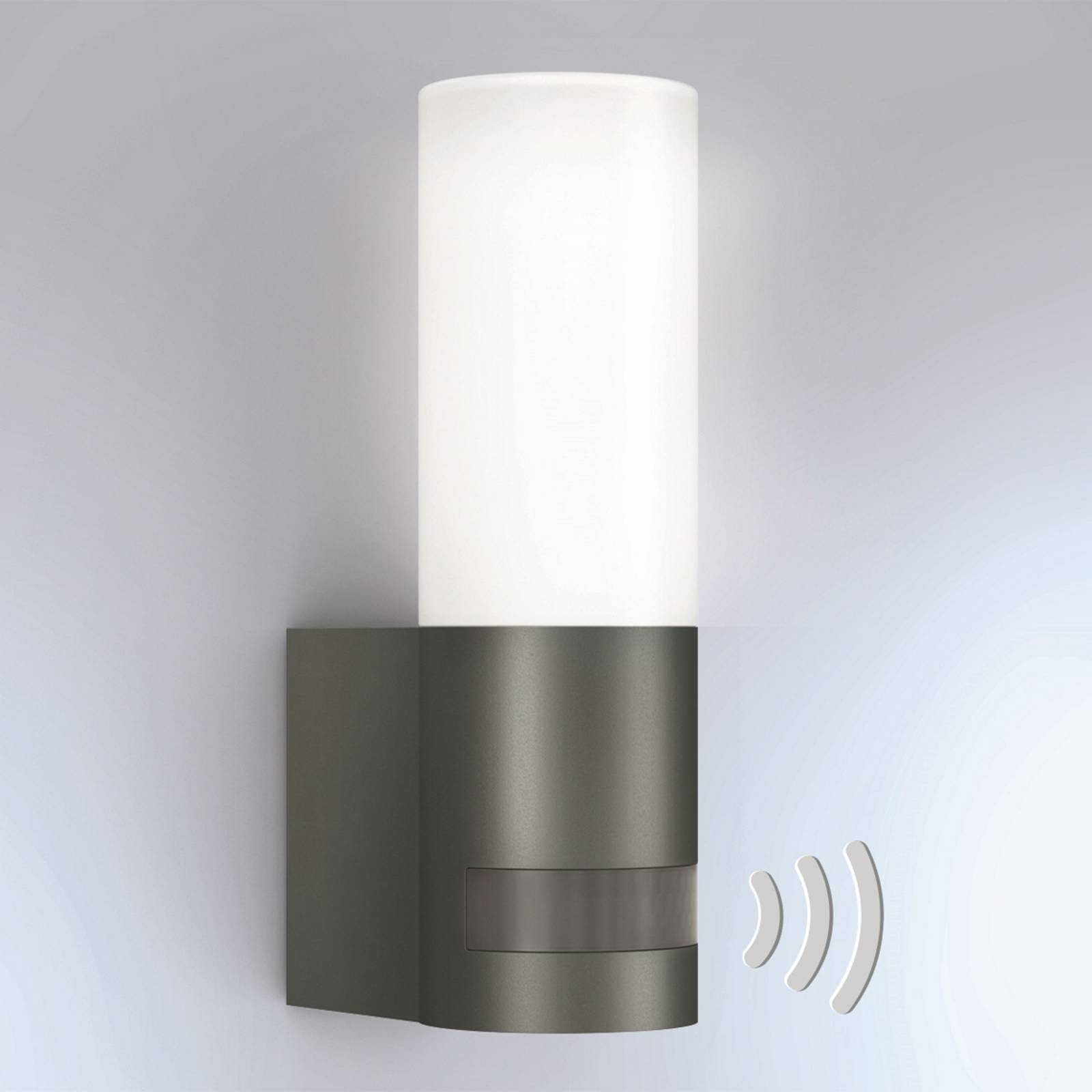 foto del prodotto steinel l 605 s applique led esterni sensore ip44