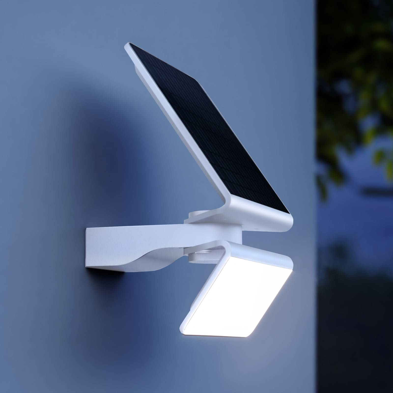 foto del prodotto steinel lampada led solare xsolar l s one, bianca, sensore
