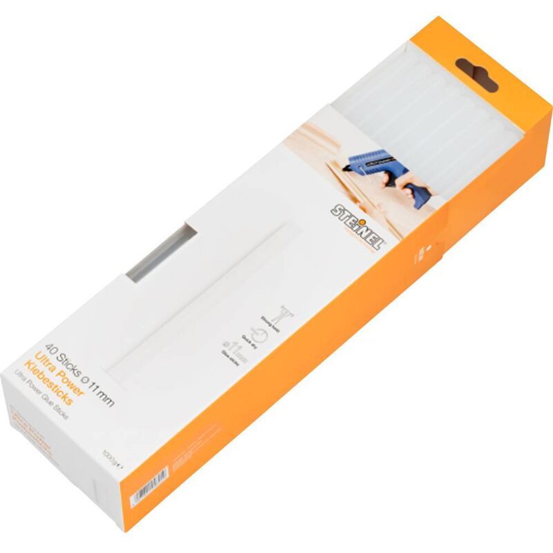 foto del prodotto steinel stick colla a caldo 11 mm 250 mm 40 pz.