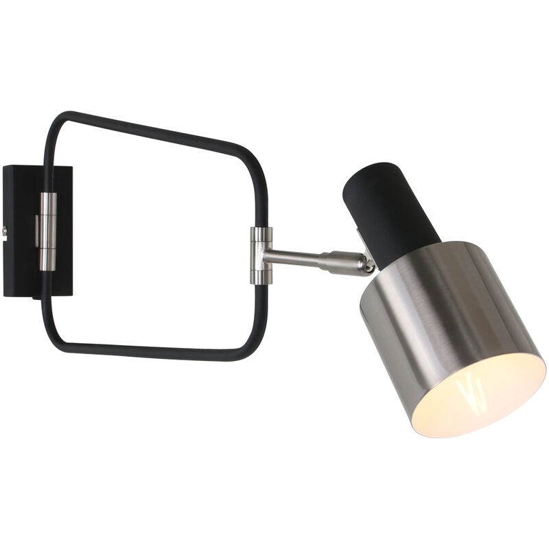 foto del prodotto steinhauer anne lighting lampada da parete fjorgard nero metallo 