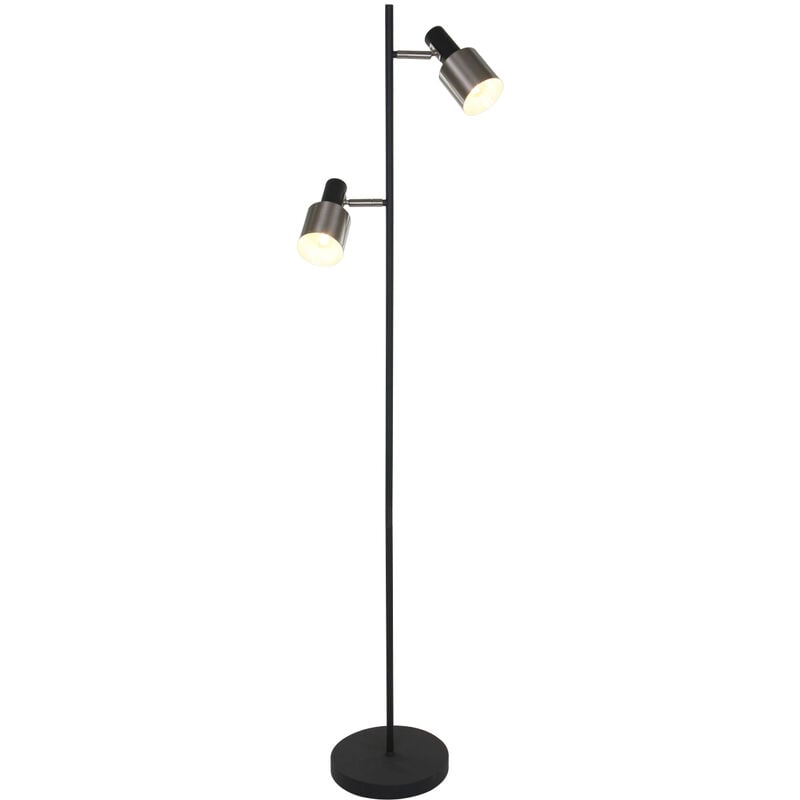 foto del prodotto steinhauer anne lighting lampada da terra fjorgard nero metallo 