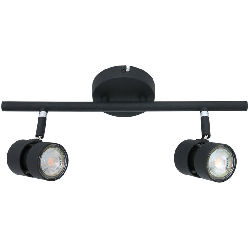 foto del prodotto steinhauer faretto natasja led nero metallo lampada di