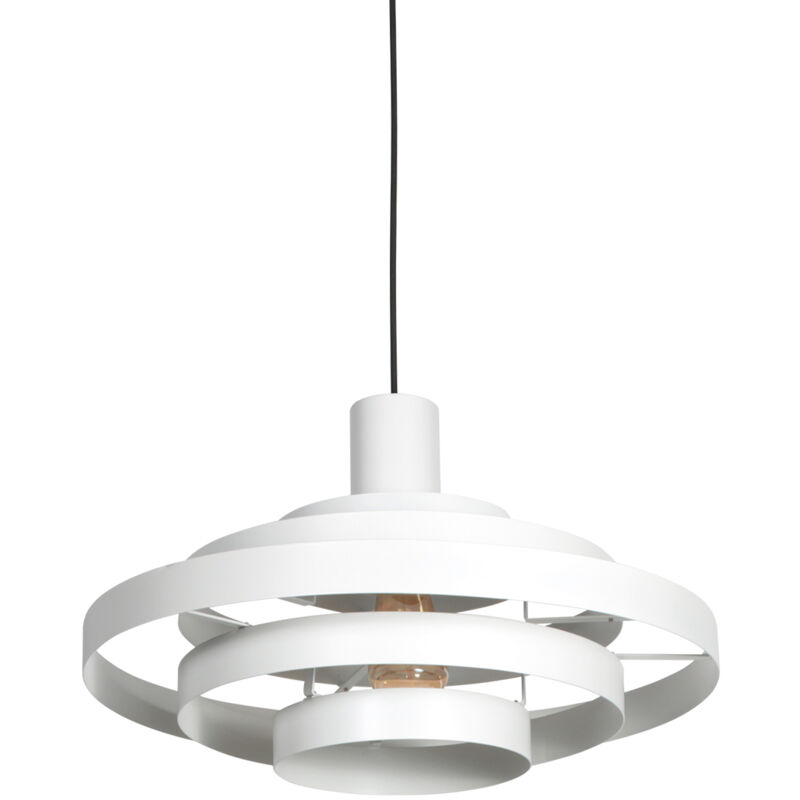 foto del prodotto steinhauer lampada a sospensione bianco metallo 50cm 